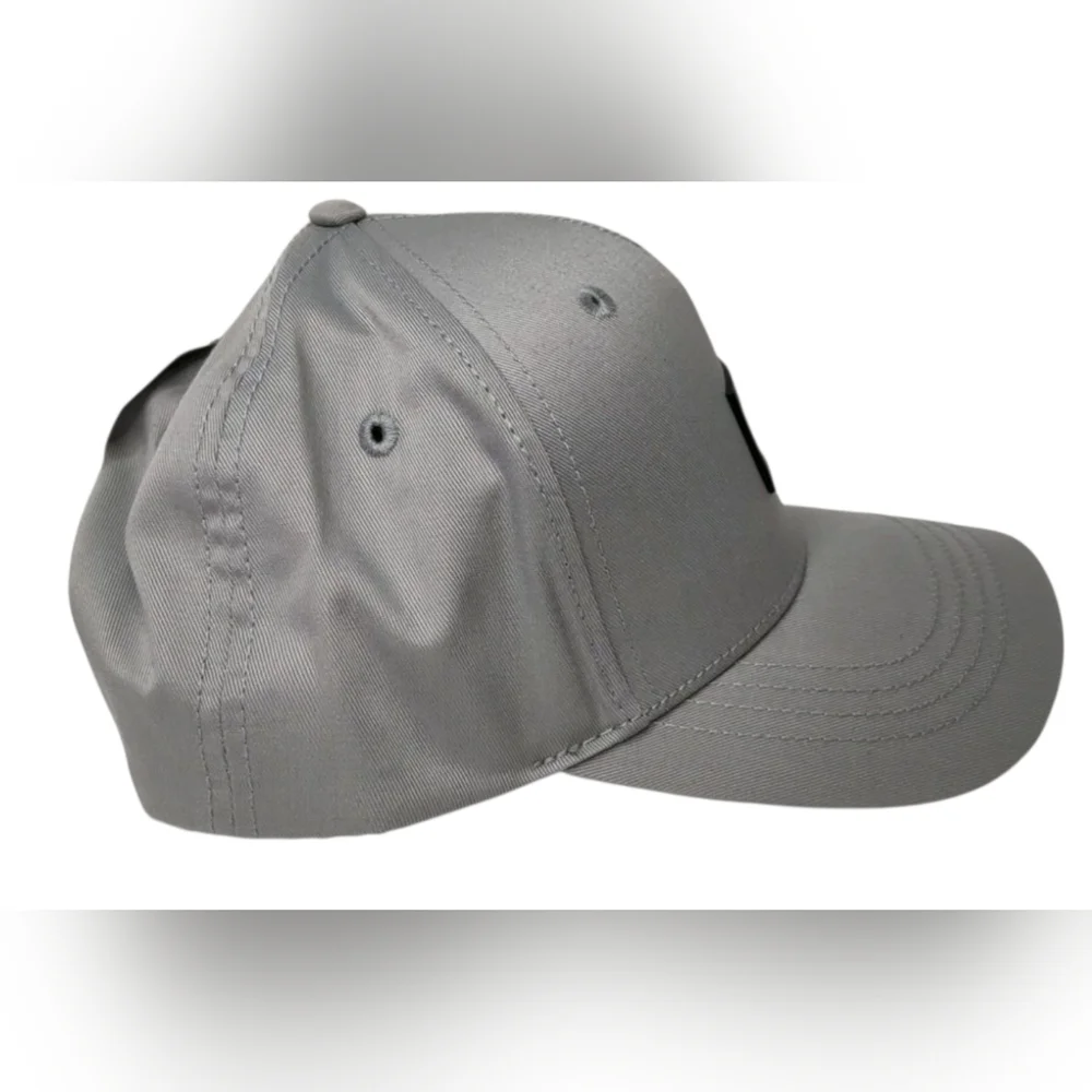 Caterpillar CAT Equipment - Gray - Rubber Patch - Snapback Hat/Cap